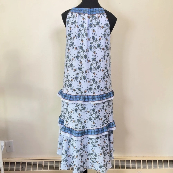 Max Studio Floral Tier Hem Sleeveless Dress - Picture 4 of 14